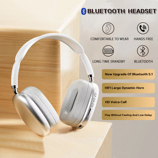 P9 Wireless Over-Ear Headphones – Hi-Fi Stereo Edition