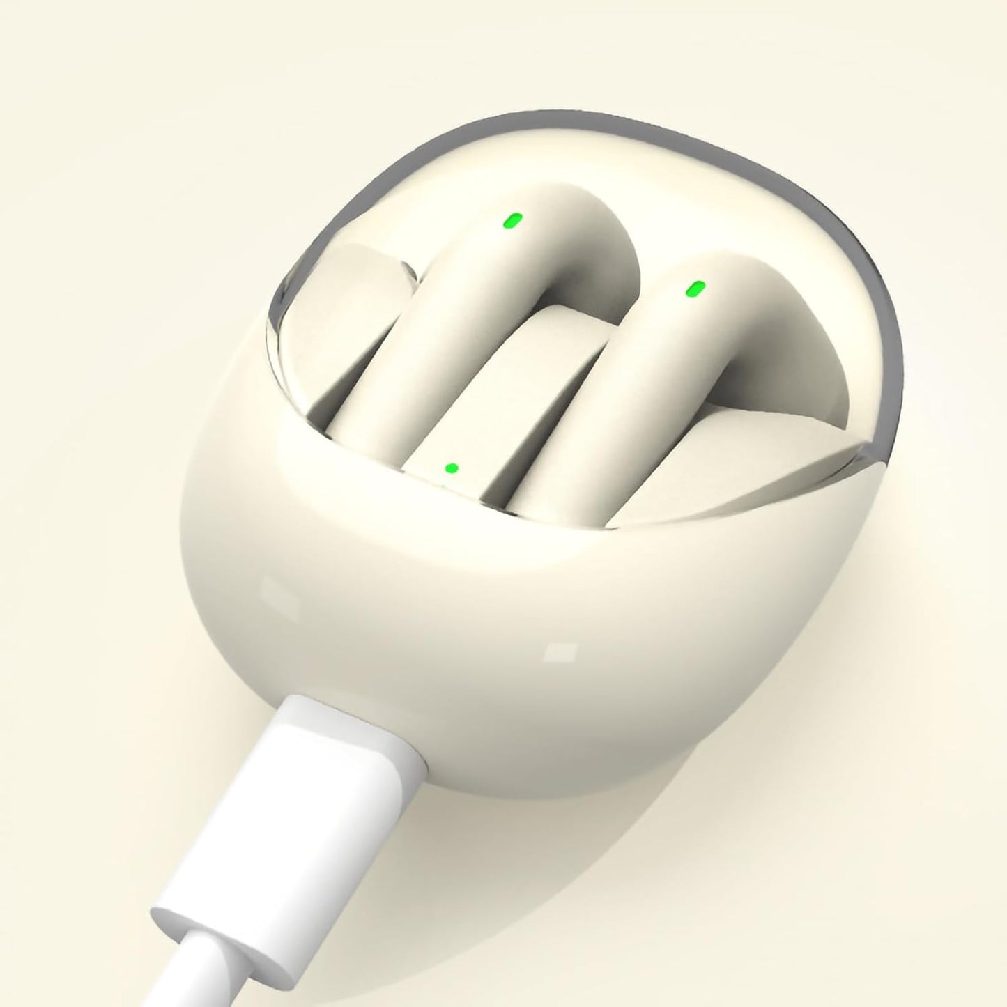 Space Capsule Pro E19 Wireless Bluetooth 5.3 Earbuds, 50H Playtime, Deep Bass, Waterproof, In-Ear Headphones with Mic, Black